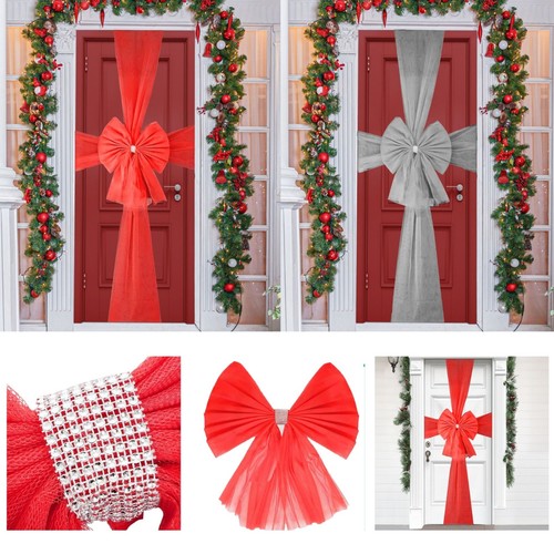 Christmas door bow - christmas,