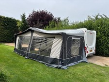 Dorema Full Size Awning for Twin Axle Caravan. Size 18 With Extra Annex.