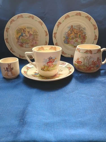 Royal doulton bunnykins set - doulton,