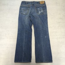 Vintage Levis Jeans Mens 32x29 Blue Denim Bootcut Orange Tab USA Made 70s 80s