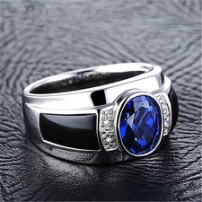 Blue Tanzanite, Diamond &