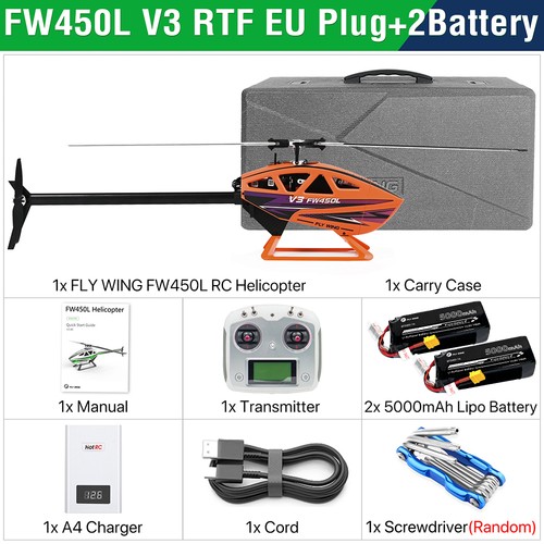 Fly wing fw450l 6ch gps - fw450l,