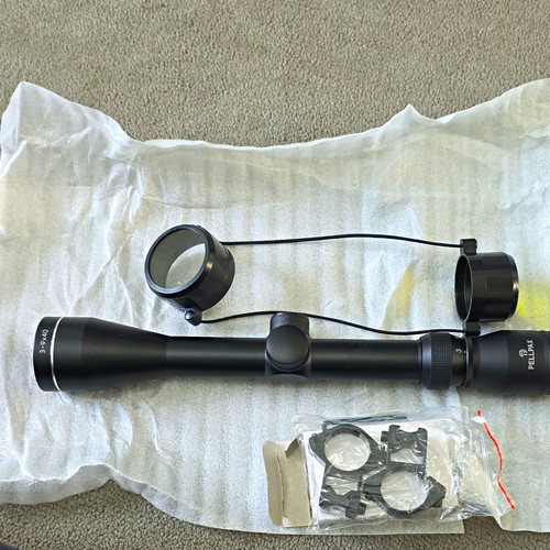 Pellpax 9x40 variable rifle - 3-9x40,