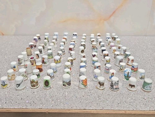 Thimbles 100 pcs - mixed, lot
