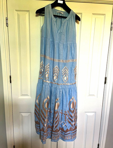 Greek archaic kori blue - greek,