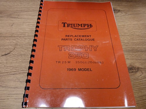 Triumph tr25w trophy parts - triumph,