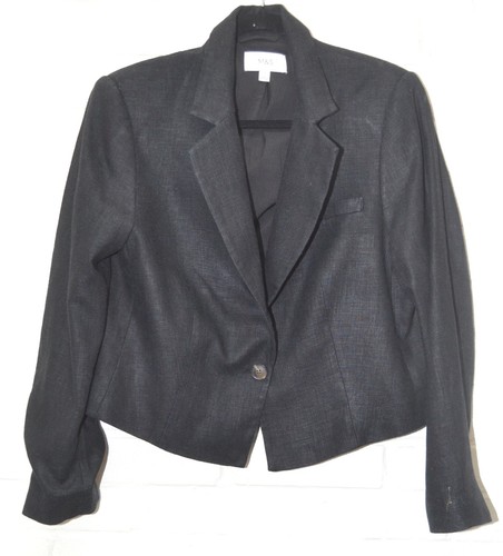 Marks spencer black linen - marks,