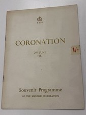 Coronation Souvenir Programme