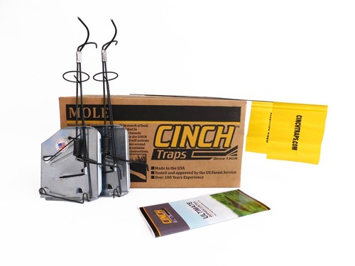 Cinch mole trap kit - trap,