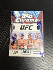 2025 Topps Chrome UFC Blaster Box FACTORY SEALED