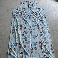 Lovely Children’s Debenhams Pirate Nautical themed reversible Single bedding set