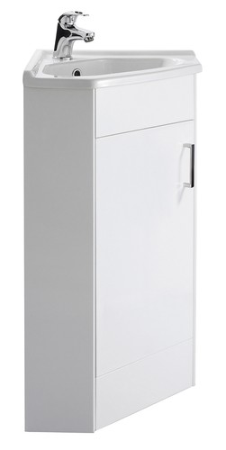 Corner vanity unit - vanity,