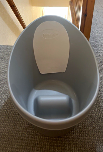 Shnuggle baby bath tub grey - bath,