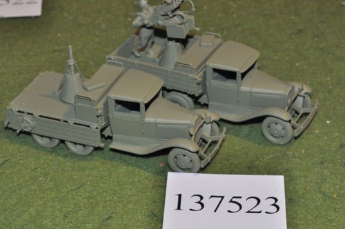 28mm ww2 russian 2 trucks - ww2,