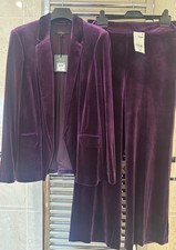 Next velvet trouser suit in