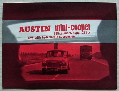 Austin mini cooper - 998cc, s