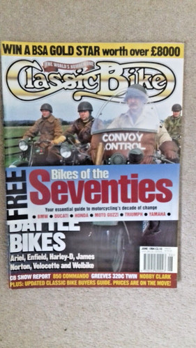 Classic bike magazine - classic, june