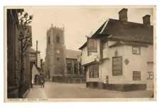 Thetford, St Peter's Church, Norfolk, Postcard.