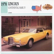 1970 LINCOLN CONTINENTAL Mk.IV