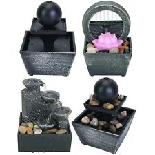 Desktop Water Feature Indoor Fountain Waterfall Polyresin Table Top Decoration