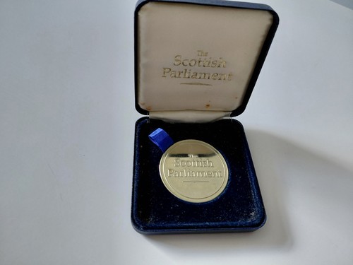 Scottish parliament medal - scottish,