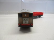 tomy trackmaster thomas the tank engine train toby and flatbed