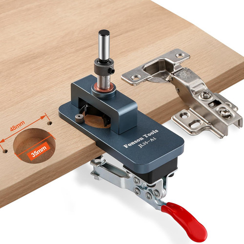 Metal concealed hinge jig - metal,