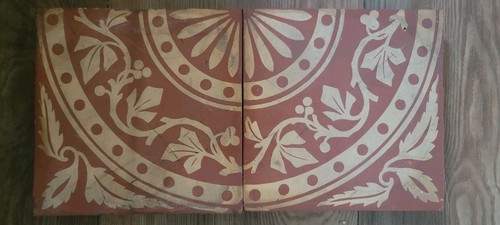 Set minton encaustic - encaustic, 6