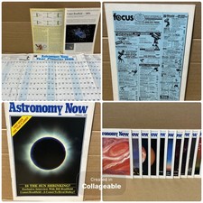 1988 Astronomy Now Magazine X11 Bundle - J/F/M/A/J/J/A/S/O/N/D (No May)