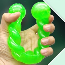 Rubber pet dog puppy fake bone shape cake stuff molars