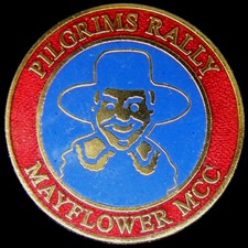 Pilgrims Rally pin badge (r