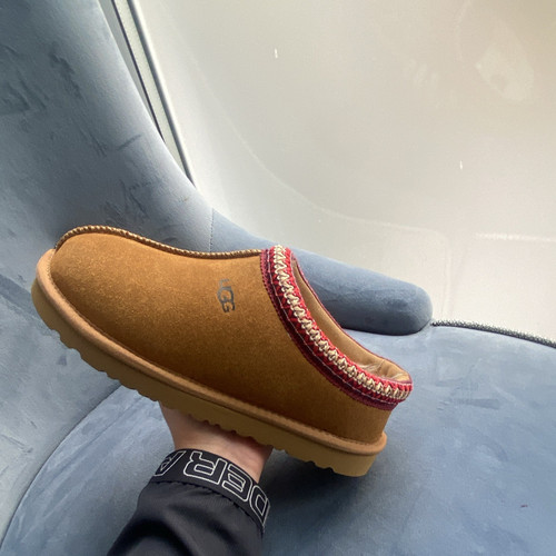 Ugg tasman brown suede slip - brown, on