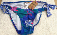 Mantaray Bikini Bottoms. Blue