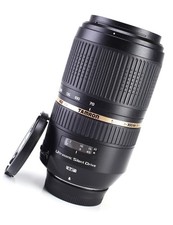 Tamron 70-300mm F4-5.6 SP Di VC USD Manual Focus Only Zoom Lens Nikon F&R Cap
