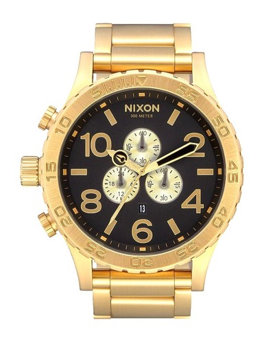 Nixon chrono all - 51-30, gold