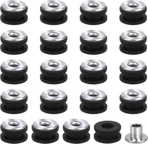 20x motorcycle rubber washers - 20x,