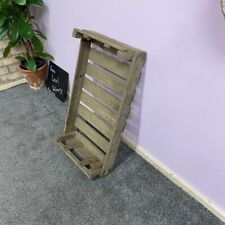 Rustic Rustic Wooden Slatted Vegetable Apple Crate Apple Crate