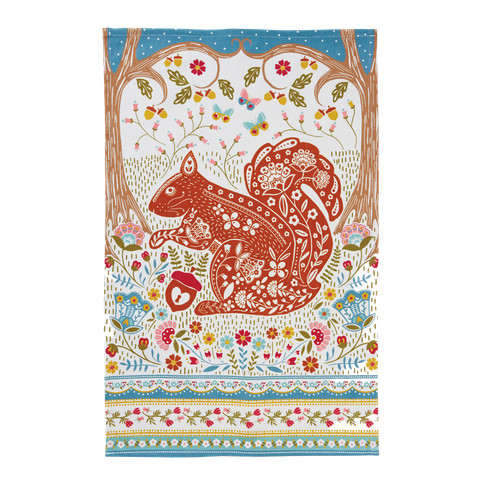 Cotton tea towel ulster - cotton,