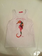 CAKEWALK WHITE VEST TOP WITH