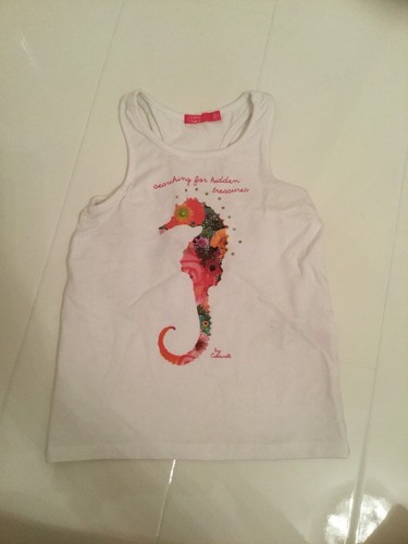 Cakewalk white vest top with - cakewalk,