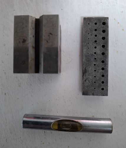 Riveting block spirit level - riveting, block,