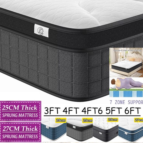 27cm blue memory foam mattress - foam,