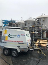 Hammelmann 15kpsi (1000 bar) Hyde blaster water jetter.