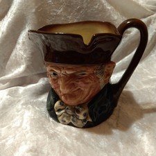 Royal Doulton Vintage "Old Charley" Character Toby Jug England Reg No. 787515 6"