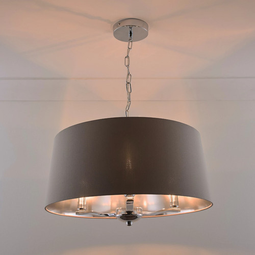 Chrome light chandelier - chrome,