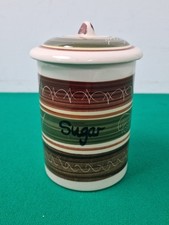 Dragon Pottery Lidded Sugar