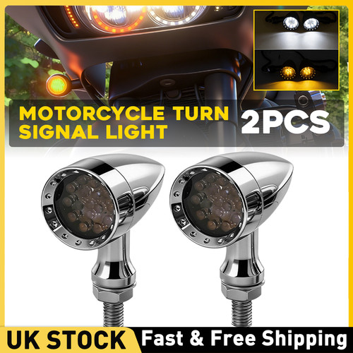 Chrome 10mm led turn - 10mm,