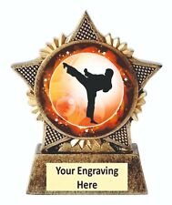 Karate Trophy Star Award 90mm