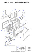 Land Rover Genuine Felt Seal