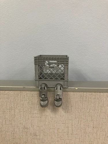 Milk crate with flexi legs - crate,
